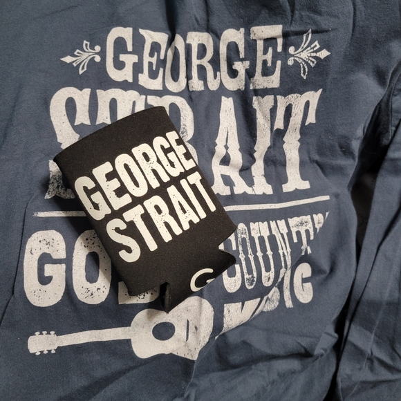 George Strait God and Country Music Tour Long Sleeve Band tShirt TX GA OH NV, M - Picture 7 of 10